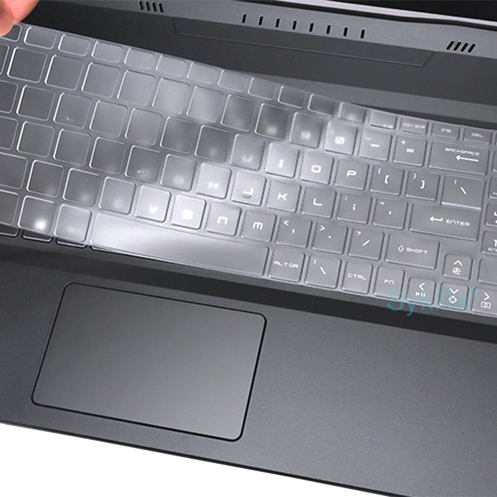 Keyboard Cover for MSI Crosshair 16 15 17 18 HX AI A2XW D14V A11U 12U B12U C12V Gaming Protector Skin Case Silicone 15.6 17.3