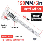 Metal Digital Display Calipers Verniers Calipers Quality Caliper Woodworking Measuring Instruments Tools Depth Calipers