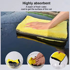 3-30PCS Car Nano Ultra Fiber Cloth Towel Microfiber Car Wash Towel Coral Fleece Towel Car Care Clean Cloth for Car Home Living
