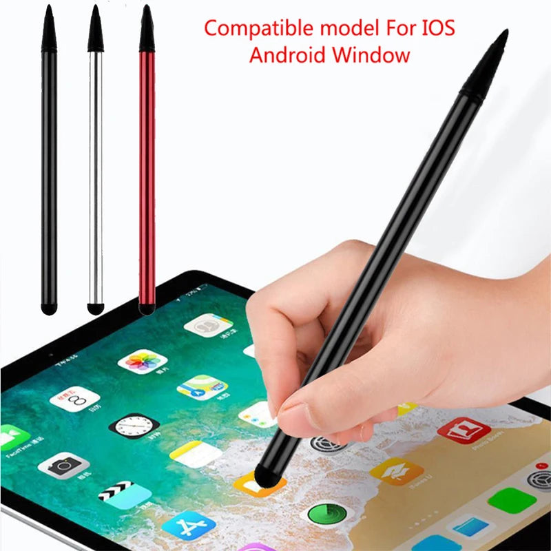 1/3Pcs Smart Phone Tablet Touchscreen Stylus Pens Universal Capacitive/Resistive Stylus Pen for iPhone iPad Samsung Rubber Pen
