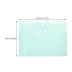 Expanding File Folder Portable Plastic Accordion Binder Large Capacity Multi-Layer Document Organizer for Office Home Study