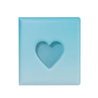 A5 3-Ring Macaron Gradient Heart Shaped Widening Photo Album Binder Photocard Card Holder for Photographs Scrapbooking Collector