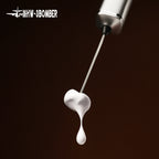 MHW-3BOMBER Electric Milk Frother Dual Whisk Heads Handheld Foam Maker Type-c Rechargeable Coffee Latte Cappuccino Mixer