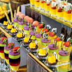 50Pcs Tear Drop Mini Appetizer Plates Plastic Mousse Dessert Tasting Spoons Plates Tableware Reusable Desserts Cakes Bowls