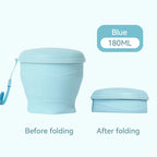 Collapsible Silicone Water Cup – Portable, Leak-Proof & BPA-Free for Travel, Hiking, Camping, Gym, Office