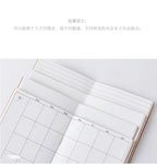 15Sheets Carft Refill Spiral Binder Inner Page Line Blank Craft Grid Inside Paper Stationery