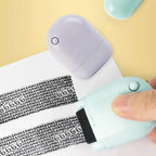 Ceramic Blade Theft Protection Roller Stamp for Privacy Confidential Data Guard Your Security Stamp Roller Privacy Seal Roller