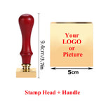 Custom Pottery Stamp for Clay Stamps Personalized Logo & Design Maker,Perfect for Ceramics Logo Design Seal (2.5cm- 5cm)