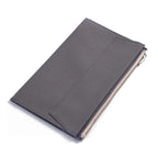 Canvas Zipper Card Holder for Travel Notebook, Canvas Storage Bag File Folder Refill Insert for Standard Journals Stationery