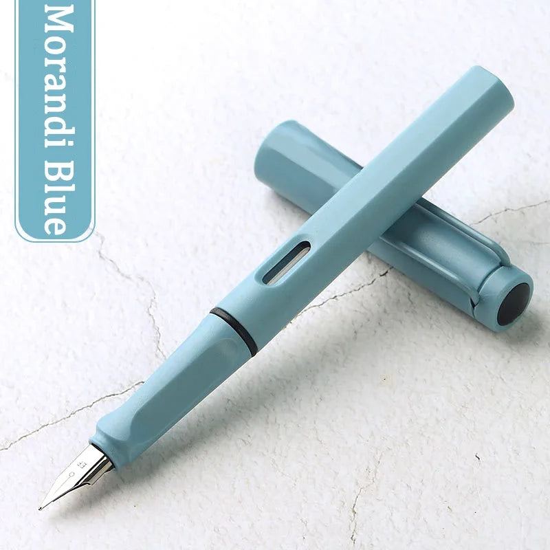 High-Quality Calligraphy Fountain Pen Luxury Ink Cartridge Writing Office School Supplies for Students
