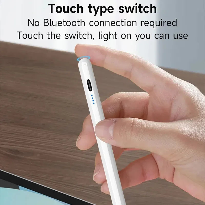 For Apple Pencil 2 1 With Palm Rejection Tilt Sensitivity Stylus Pen For 2018-2026 IPad 6/7/8/9/10, Mini 5/6,Air3/4/5, Pro 11/12