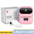 Phomemo Label Printer M110 Label Maker Barcode Label Printer for Address, Barcode, Clothing, Photo,Logo,Jewelry,Retail,Business
