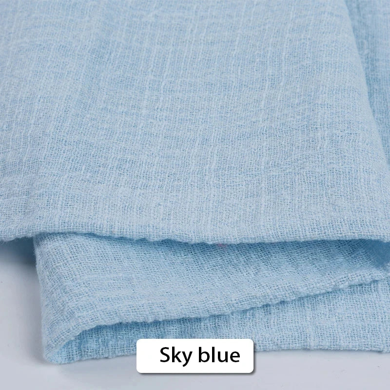 Set of 6 Cotton Cloth Napkins Gauze 30x30cm Fabric for Wedding Decor Everyday Use Dinner Tea Towel Table Village Christmas Napki