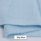 Set of 6 Cotton Cloth Napkins Gauze 30x30cm Fabric for Wedding Decor Everyday Use Dinner Tea Towel Table Village Christmas Napki