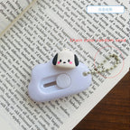 1pc Dopamine Cloud Mass Letter Opener Cartoon Cute Utility Knife Student Mini Box Cutter Hand-made Sharp