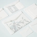 50pcs/lot Translucent Envelopes European Sulfuric Acid Paper Envelope for Wedding Invitation Business Supplies Giftbox Storage