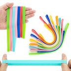 10PCS Silicone Rubber Bands Large Multicolor Elastic Rubber Wrapping Bands For Notebook Office Outdoor Gear Gifts Packing Christ