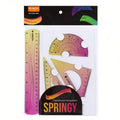 20cm Soft Ruler  with Gradient Ombre Style and Length Measured in Both Centimeters and Inches Suitable  Students  School Use