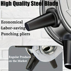 New Orange Professional Leather Hole Puncher Tool for Belts, Watch Bands, Handbag Straps and More