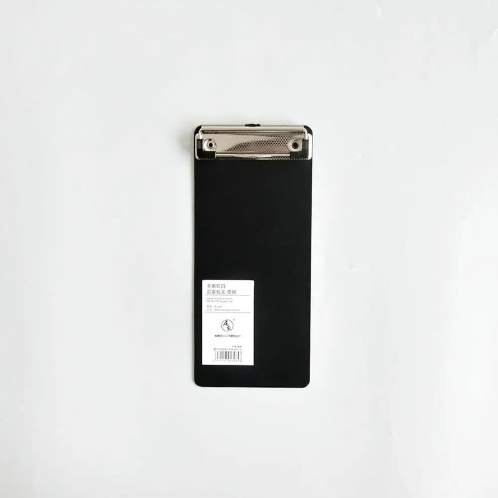 Writing Sheet Pad A4 A5 A6 File Folder Document Folder With Low Profile Gold Clip Writing Clipboard Writing Pad Black White
