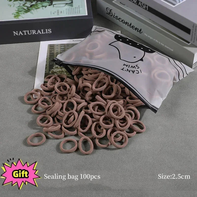 Gift Bag Hair Accessories Girls Bands Kids Rubber Elastique Cheveux Fille Cute Band Elastiques Baby Bandas Headbands Haargummi