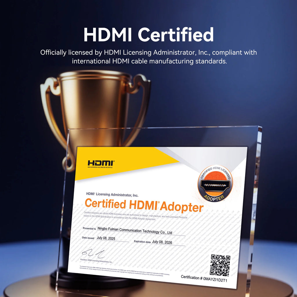 Vention 90° Angled HDMI 2.0 Cable 4K60Hz Ultra HD High-Speed Cord for Xiaomi TV Monitor Laptop PS5 Xbox PC HDR Video HDMI Cable