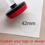 Personalized Logo and Text Self Inking Stamp Custom Your Own Design Company Logo Customized Photosensitive Seal Ink Stamp