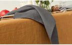 4PCS 40X40CM Pure Linen Napkins Cloths Soft Comfortable Fabric Reusable Kitchen Accessories for Wedding Birthday Parties