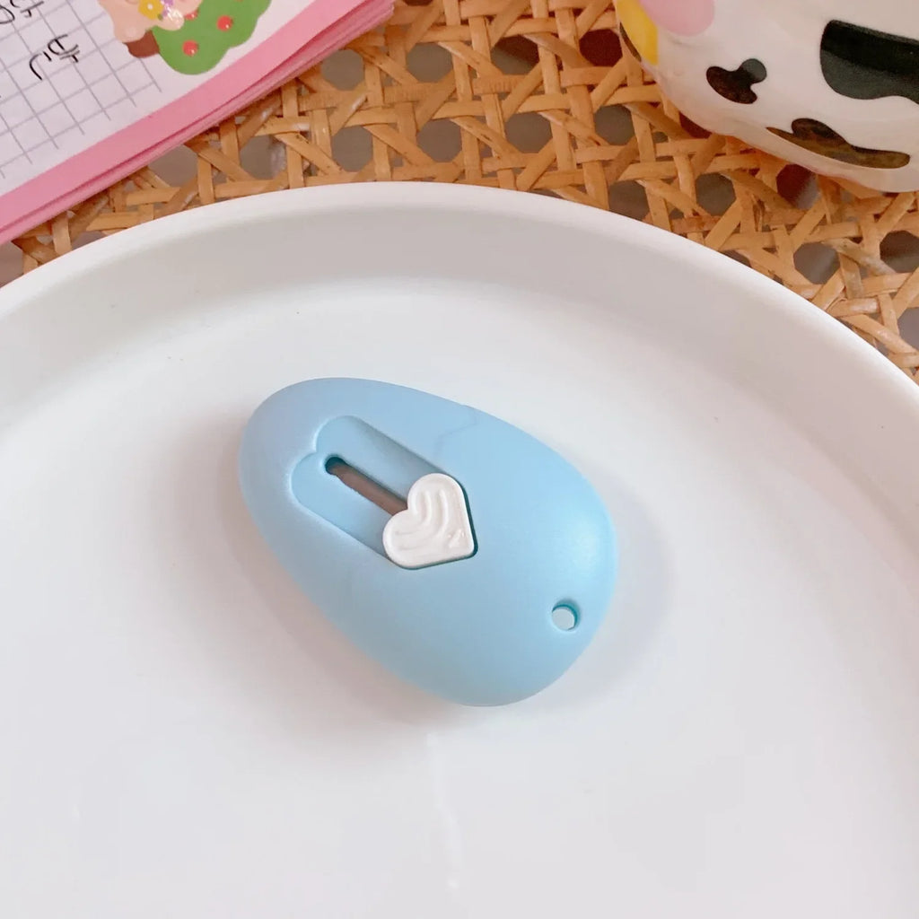 Mini Box Cutter Cartoon Cute Girly Pink Cat Paw Clouds Cutter Letter Envelope Opener Mail Knife Supplies Scrapbooking Tools