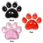 Mouse Pad Wrist Rest Transparent Wrist Guard Cute Cat's Paw Shaped Mouse Pad Non Slip Protection Hand Support Desktop Laptop