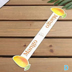 10pcs Creative Mango Shape Disposable Dessert Cake Plastic Cup DIY Cake Cream Mousse Packaging Box With Clear Cover