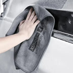 6/1PC High-end Microfiber Car Washing Towel Auto Cleaning Drying Cloth Hemming Car Care Detailing Cloth Water Absorption Car Rag