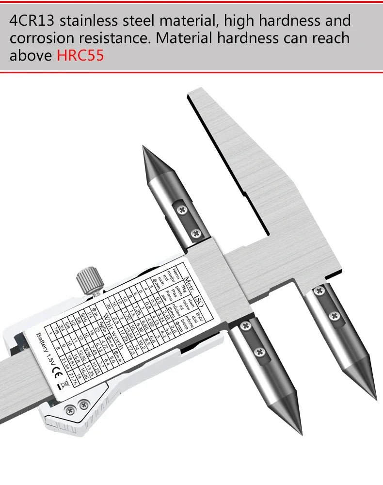 Edge-Center Distance, Center Distance, Digital Caliper, Cone Probe Hole Distance, Centerline Caliper, Edge-To-Hole Measurement