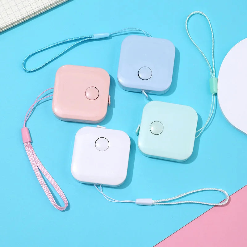 2M Portable Tape Measure Small Jewelry measurement Ruler for Weight Loss Medical Body Measurement Tailor Measure Clothes Waist