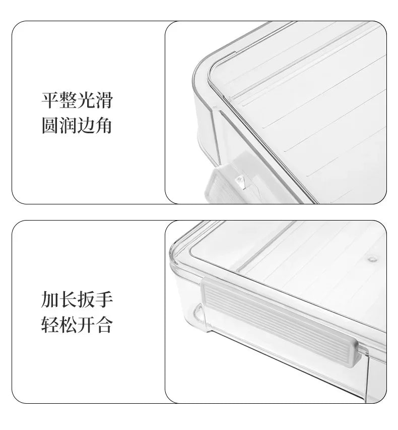 1pc/Test paper file sorting box Account book storage box A4 paper certificate storage box.