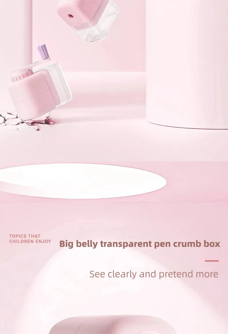 Kawaii Creative Pencil Sharpener Cute Stationery for Kids Adults Office School Supplies Unique Accessory