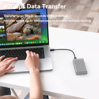 40Gbps M.2 NVMe USB 4.0 SSD Enclosure Thunderbolt USB-C SSD Case Compatible with USB 3.2/3.1/3.0 For Macbook iPad iPhone Case