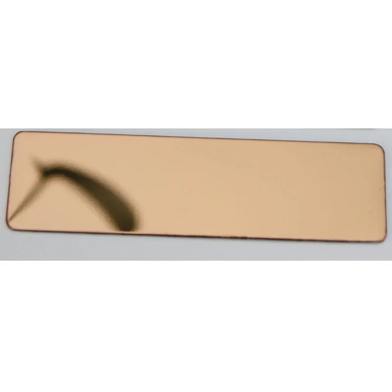 10pcs Laser Engraving Name Badge Holder Round Corner Gold Color Stainless Steel Badge Blank Material 70x20mm