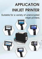 Yhan 2588 compatible quick-dry ink cartridge 12.7mm print height universal for unencrypted handheld printer