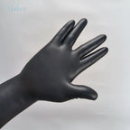 Natural Latex Gloves Short Cosplay Accessories 0.4 Thickness Excellent Elasticity and Softness