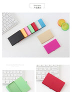 Business Aluminum Alloy Business Card Box, Portable and Portable, Credit Card Box, Colorful Metal Small Business Card Holder