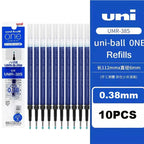 New Uni uniball Zento Flow Metal Rollerball Pen Aluminum Grip Gel Pens 0.5mm Water-Based Black Ink Ultra Smooth Writing Japan