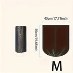 3 Rolls 60pcs Upgraded Durable Black Household Trash Bags, Multi-Purpose Trash Bags Black for Privacy Trash Bags for Privacy