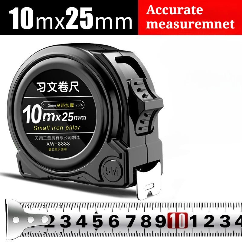 5M/7.5M/10M Premium Durable Tape Measure Extra-wide and Thick Steel Tape Measures for Home Renovation and Construction