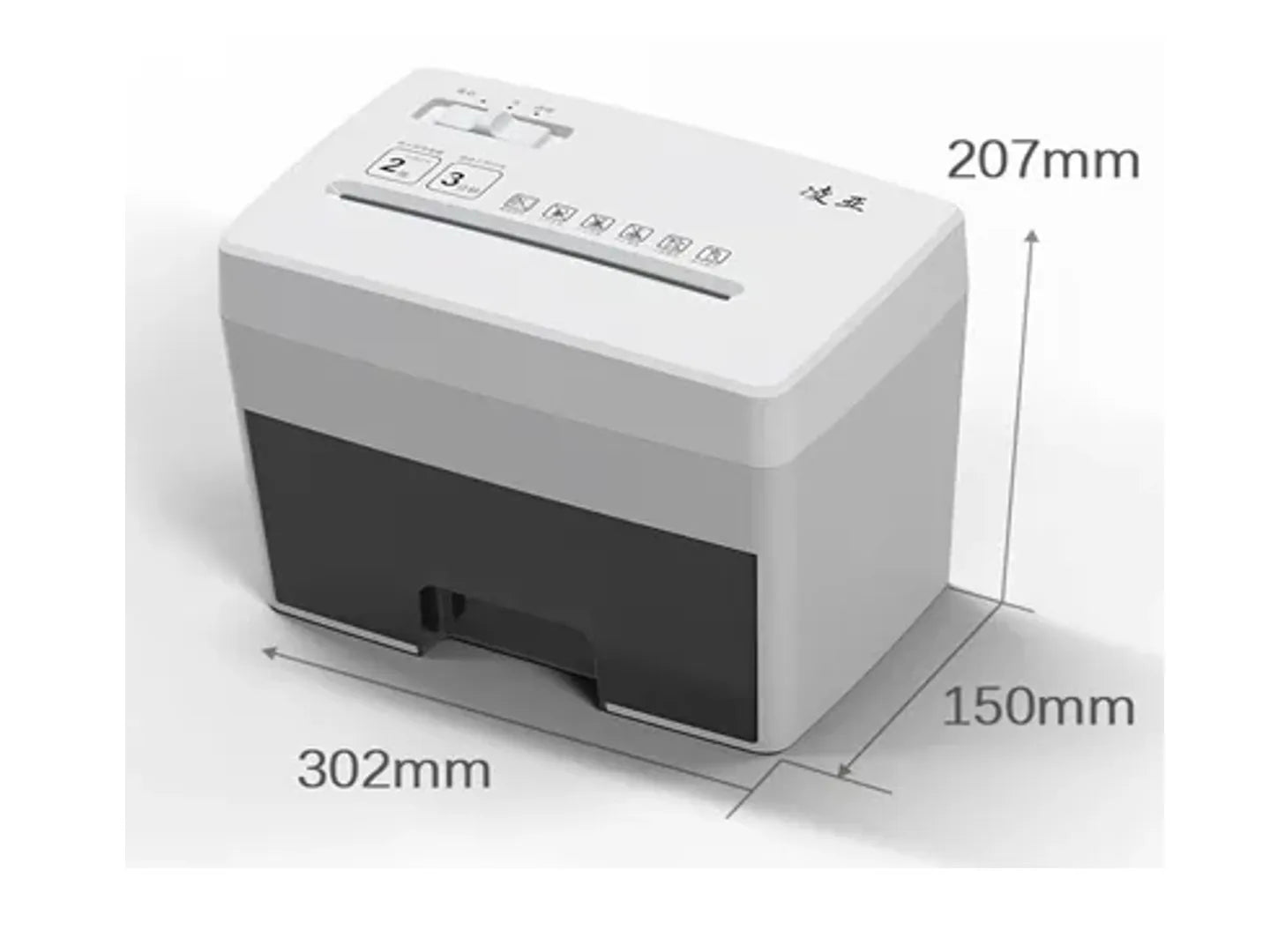 LIZENGTEC   Paper Shredder  Multi-functional Desktop Electricity Level 5 Confidentiality Level