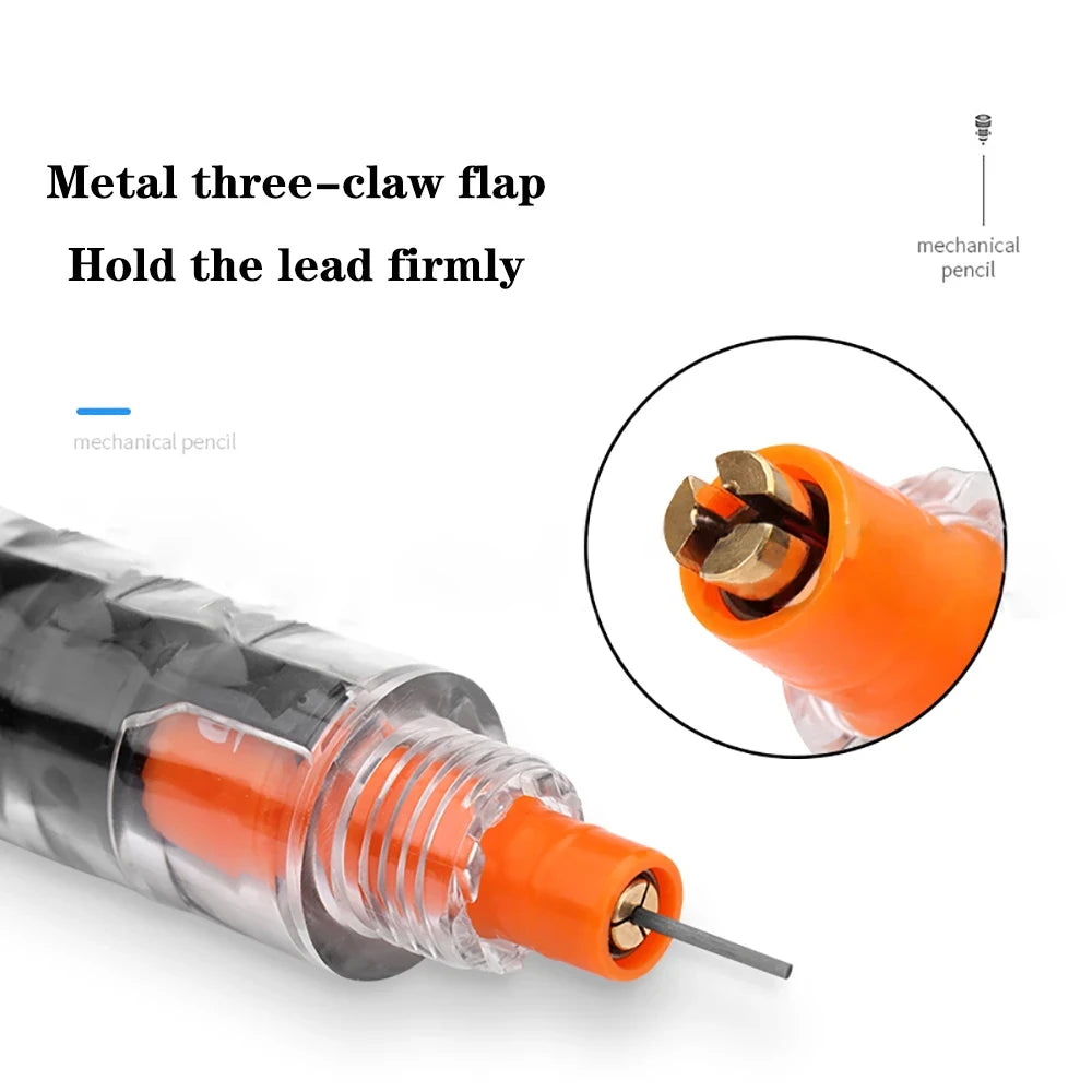 UNI KURUTOGA Mechanical Pencil M5-452 Creative Writing Continuous Sketch 0.5mm Lead Automatic Rotating Mechanical Pencil