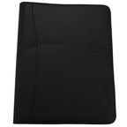 VO-A4 Vegetarian Leather 3 Ring Portfolio Binder Business Binder Padfolio With Notebook Pad Interview & Business
