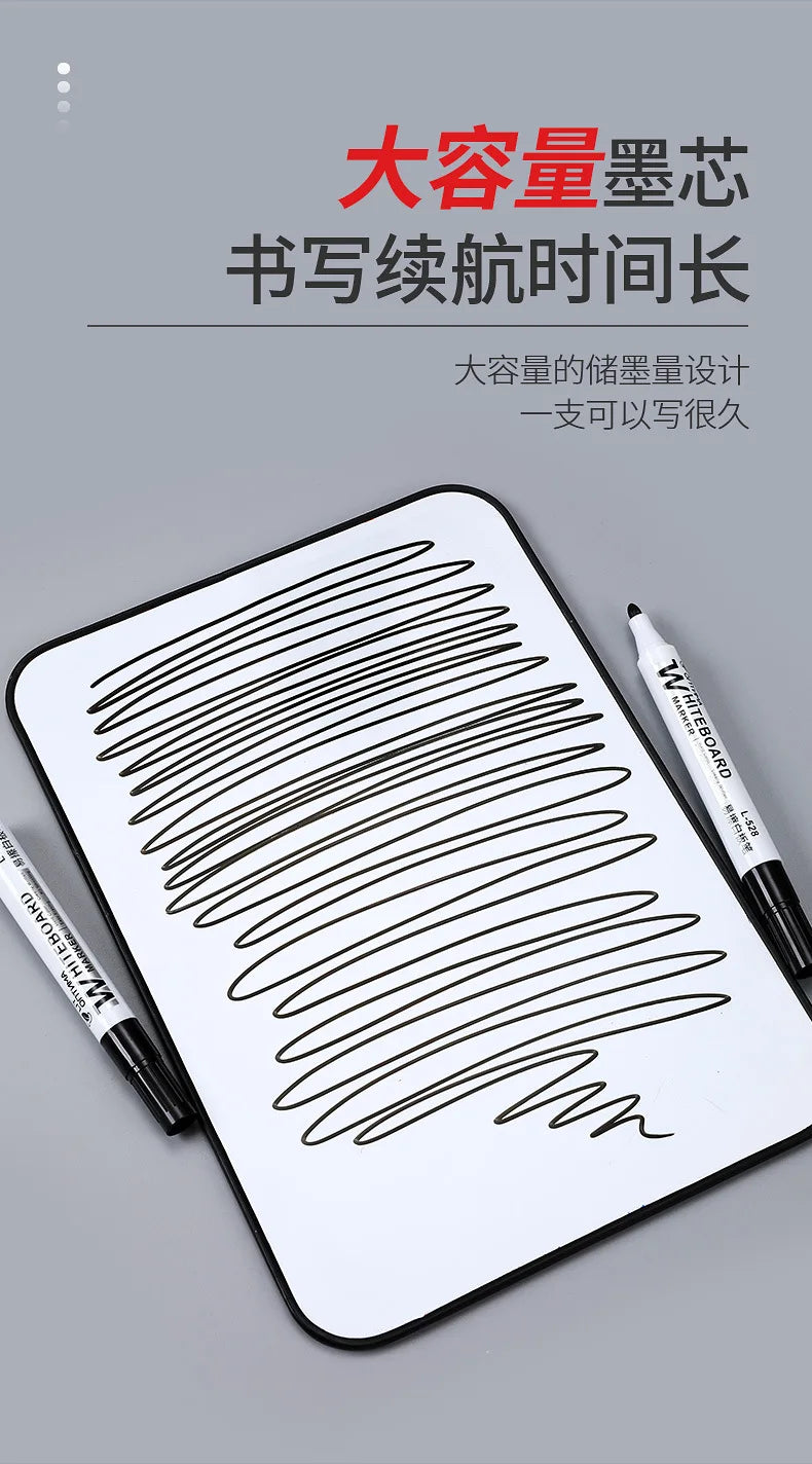 4/10 Pcs Set Erasable Magnetic Whiteboard Marker Pen Blackboard Marker Chalk Glass Ceramics Office School Art Marker Stationery