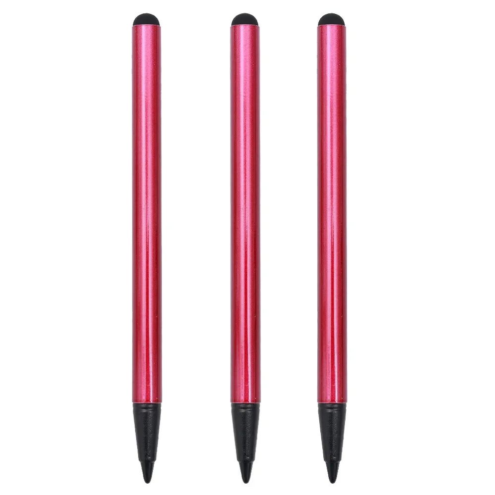 1/3Pcs Smart Phone Tablet Touchscreen Stylus Pens Universal Capacitive/Resistive Stylus Pen for iPhone iPad Samsung Rubber Pen