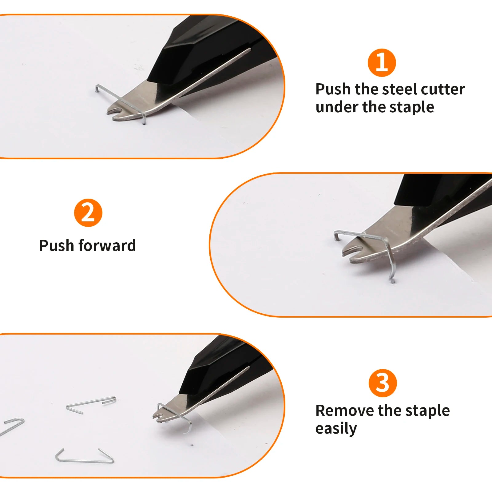 Eagle Letter Opener Envelope Mail Slitter，With Staple Remover， Safe Cutter Box Opener For Home Office Envelope